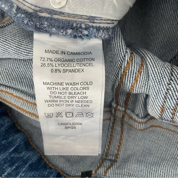 Quince High-Rise Wide Leg Jeans Size 29 Medium Wash - Picture 5 of 6